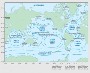 海洋环流图